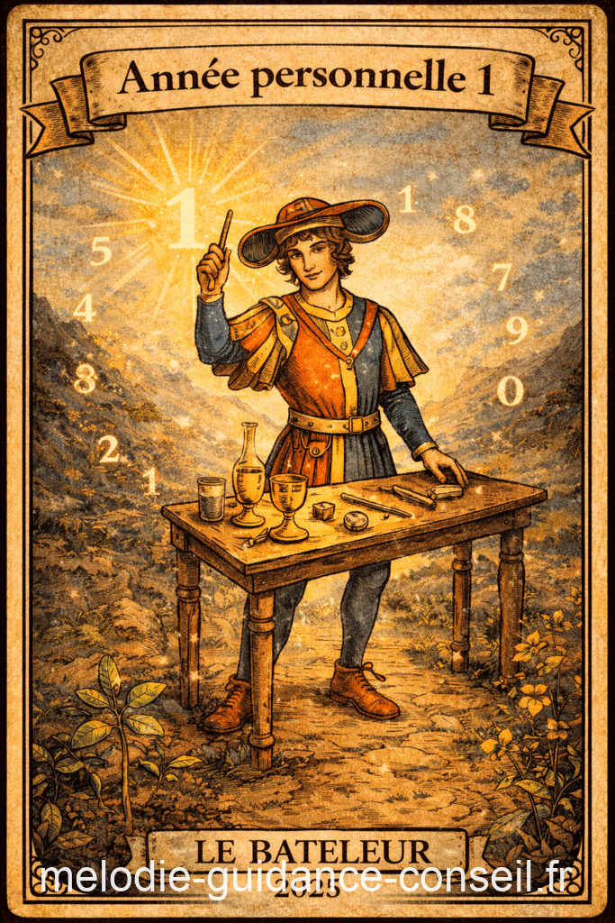 l’année personnelle 1 arrive comme une respiration nouvelle.