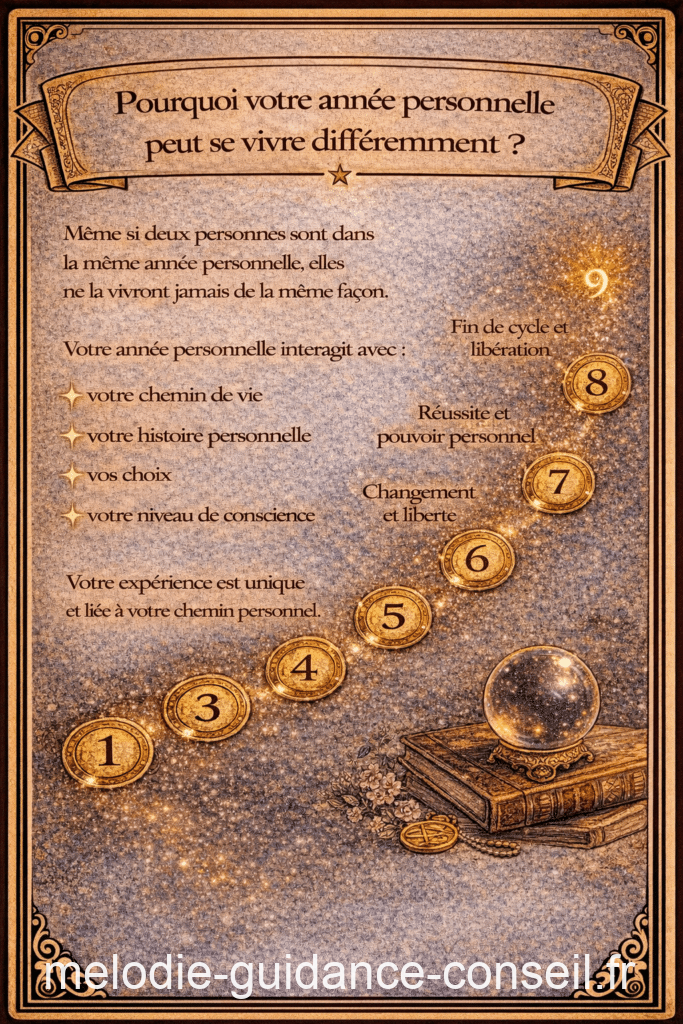 L'exploration de l'année personnelle