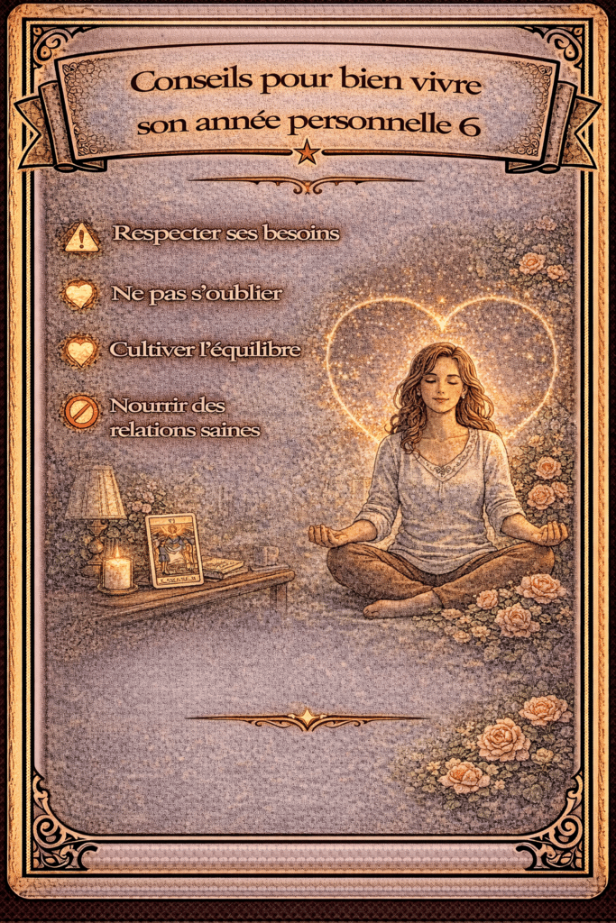 Conseils pour une année sereine