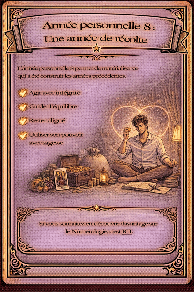 Année de récolte et prospérité