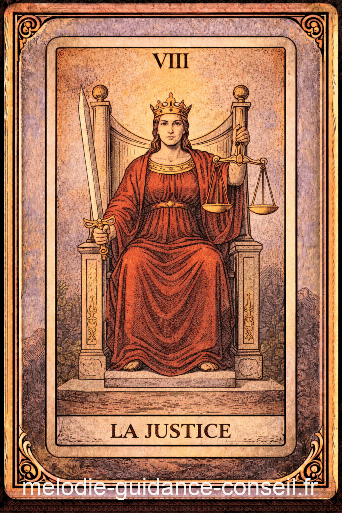 La carte de la justice