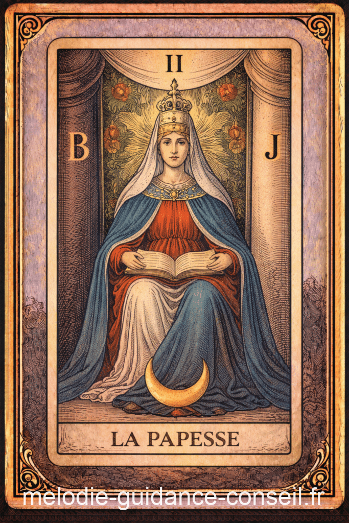 La Papesse du Tarot de Marseille