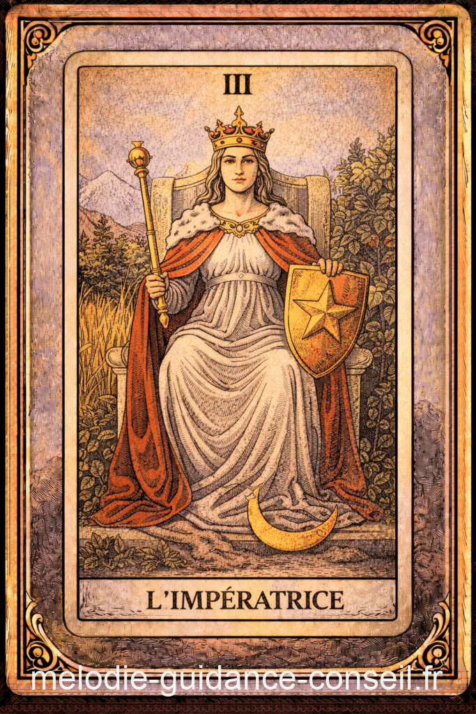 L'Impératrice sur son trône royal