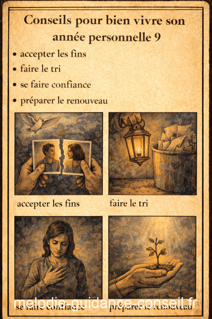 Conseils pour bien vivre son année personnelle 9