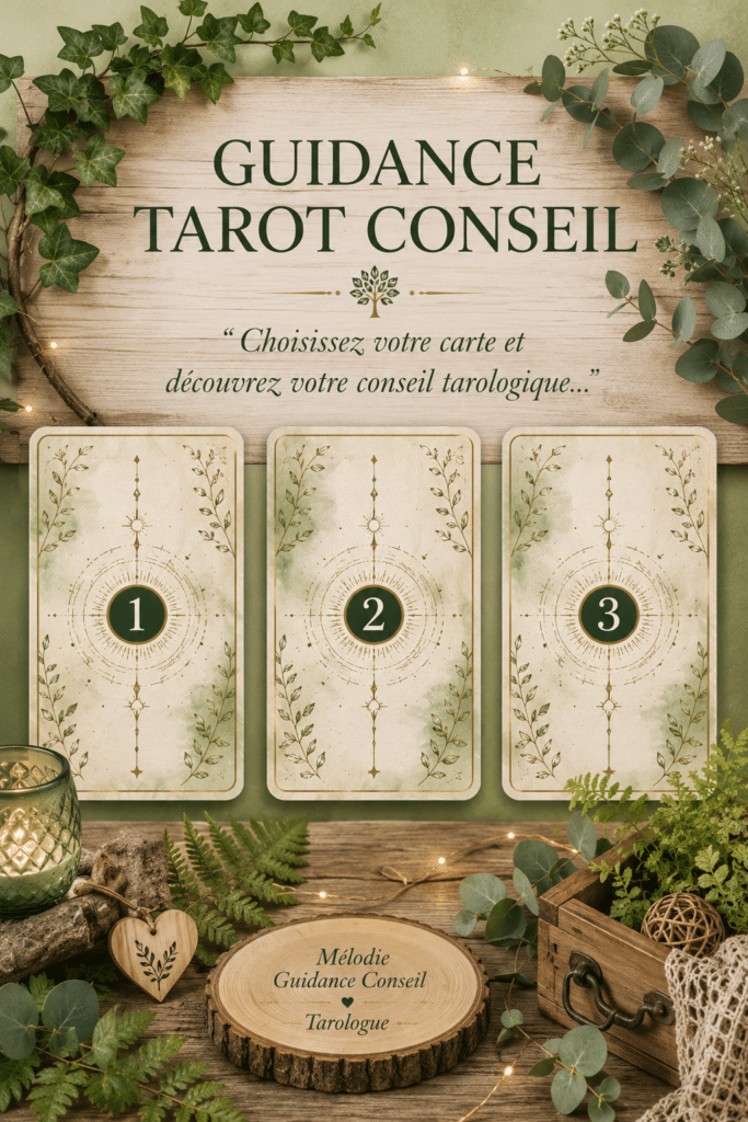 GUIDANCE TAROT CONSEIL